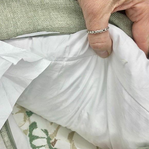 The Farmhouse by Rachel Ashwell Feather Bolster Pillow Autumn Pumpkins Falls - Picture 8 of 15